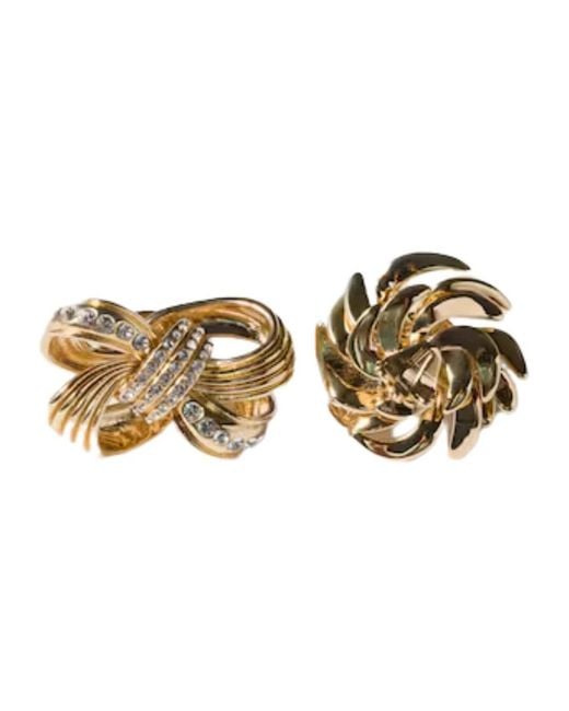 Miu Miu Metallic Earrings
