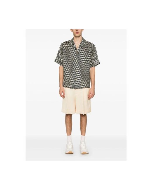 Valentino Short Sleeve Shirts in het Gray voor heren