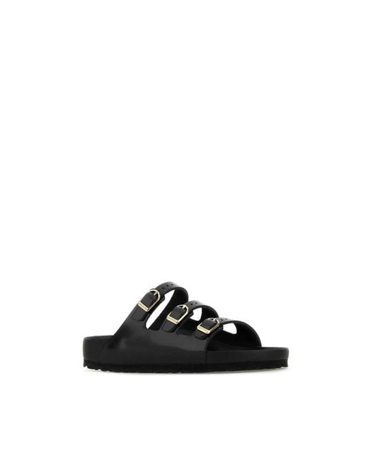 Birkenstock Black Sliders