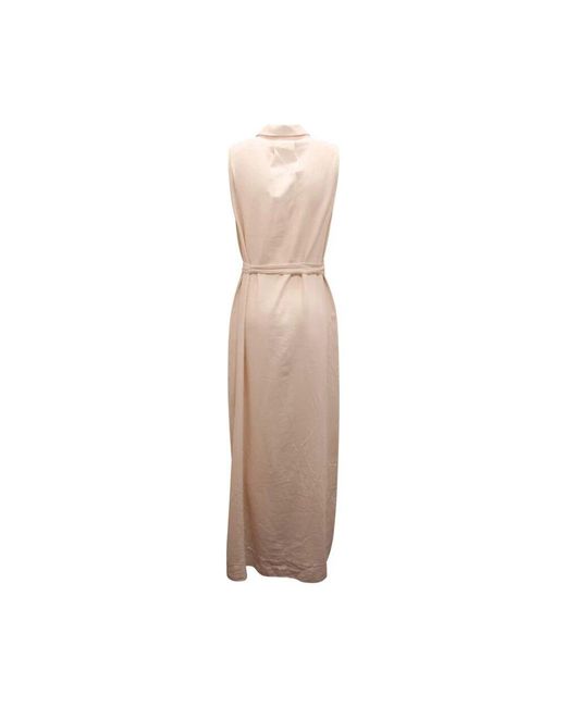 Shirt Dresses Sandro Ferrone de color Natural