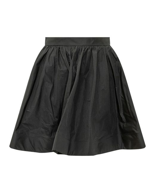 MSGM Black Short Skirts
