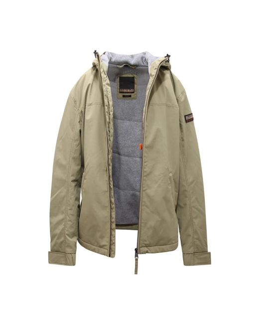 Winter Jackets Napapijri de hombre de color Green