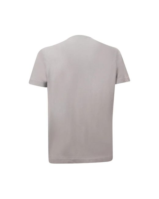 Zanone Gray T-Shirts for men