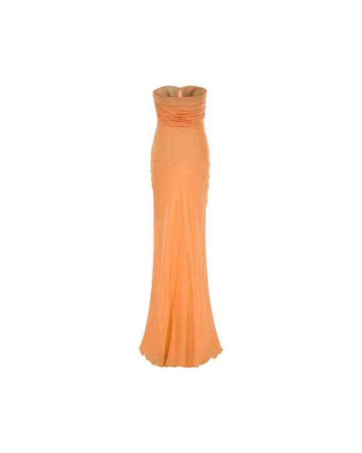 Ermanno Scervino Orange Gowns