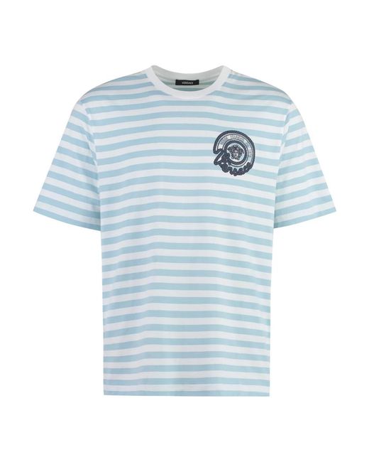 Versace T-Shirts in het Blue voor heren
