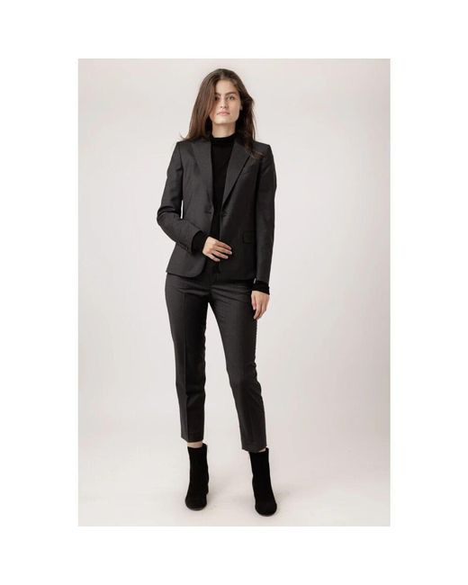 Filippa K Black Cool Wool Blazer
