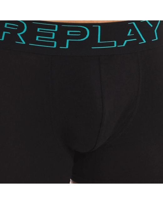 Bottoms Replay de hombre de color Blue
