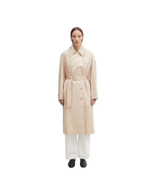 Lacoste Trench Coats in het Natural