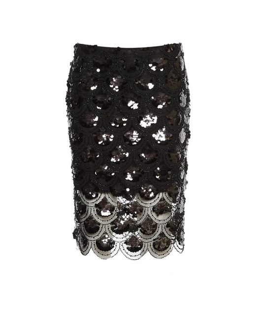 ROTATE BIRGER CHRISTENSEN Midi Skirts in het Black
