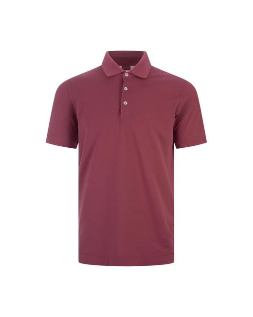 Tops > polo shirts Fedeli pour homme en coloris Red