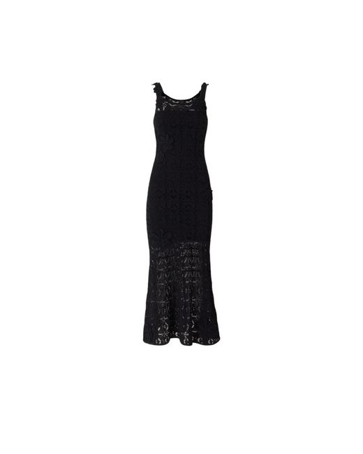 Pinko Black Knitted Dresses