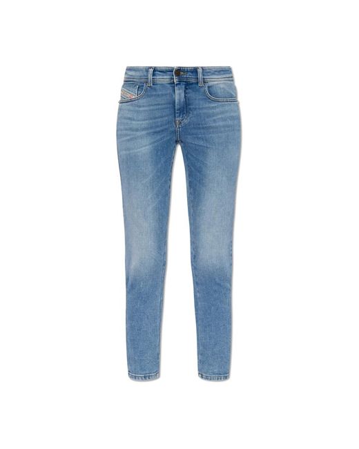 DIESEL Blue Skinny Jeans
