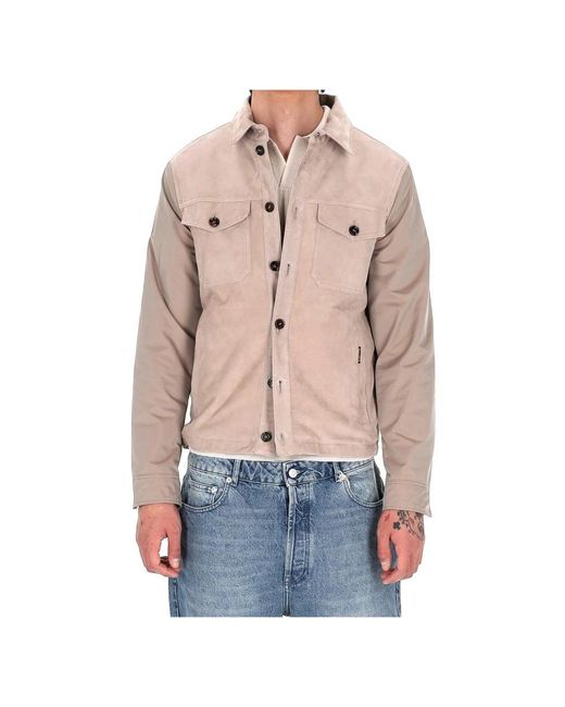 Moorer Furini-Kmu Jacket in het Red voor heren