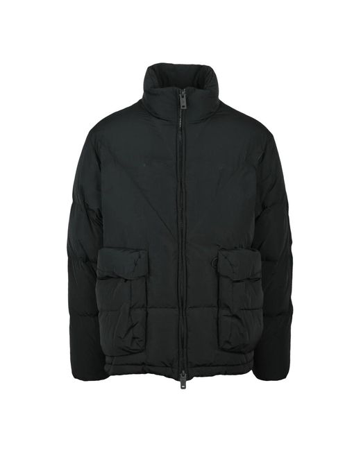 Winter Jackets di Emporio Armani in Black da Uomo