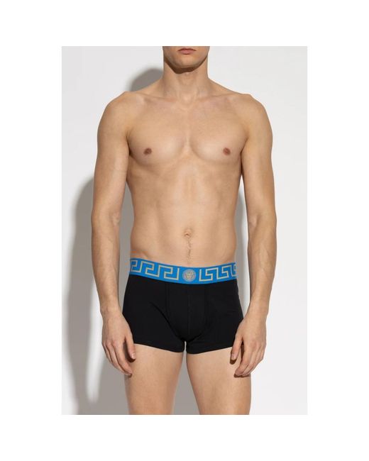 Bottoms Versace de hombre de color Blue