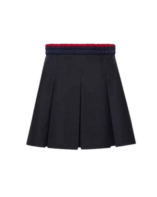 Moncler Blue Short Skirts