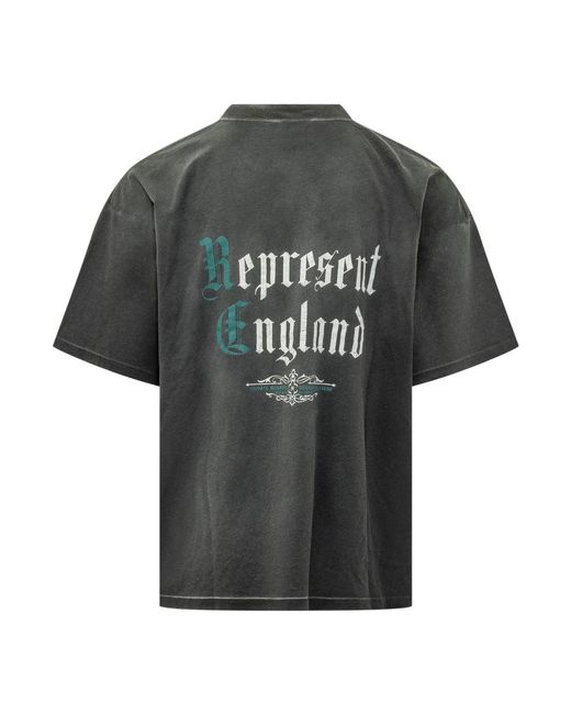 T-Shirts Represent de hombre de color Black