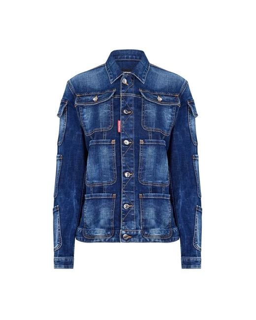 DSquared² Blue Denim Jackets