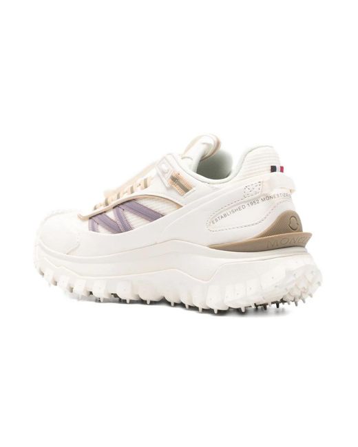 Moncler White Sneakers