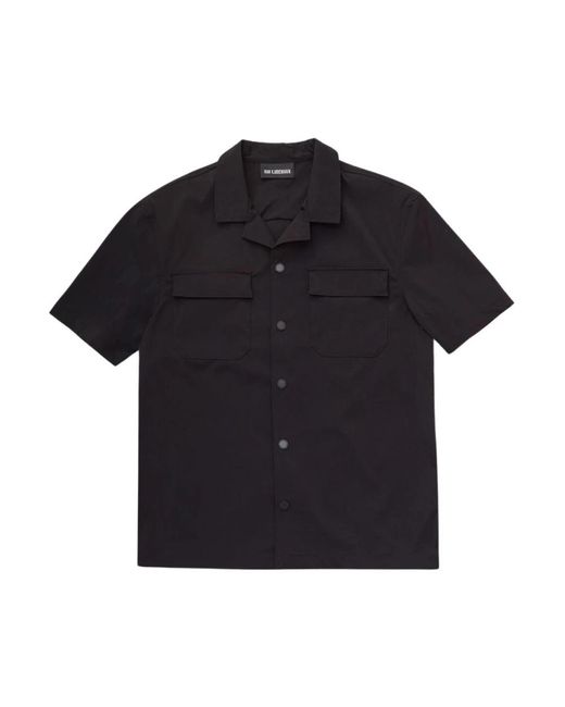 Han Kjobenhavn Black Short Sleeve Shirts for men