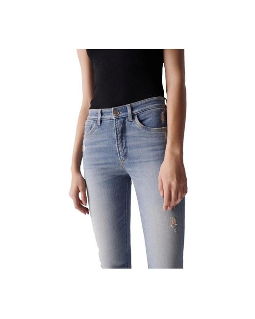 Salsa Jeans Blue Cropped Jeans