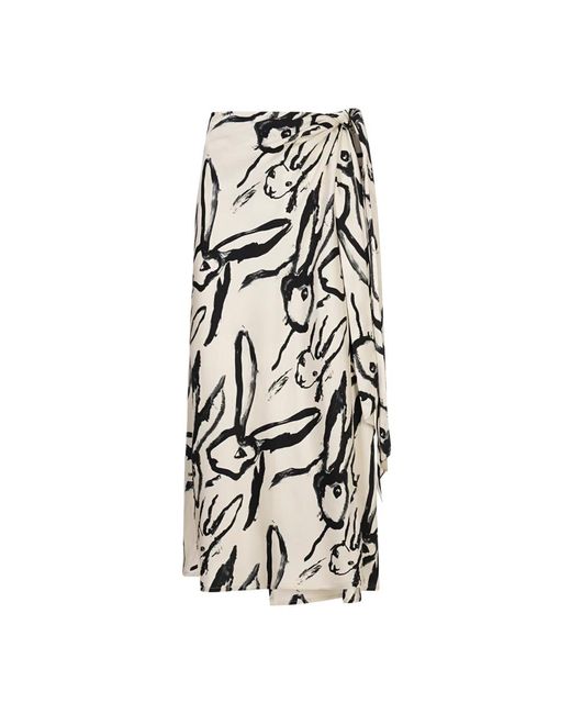 Midi Skirts MSGM en coloris White