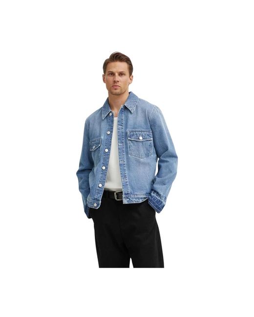 Denim Jackets Won Hundred de hombre de color Blue