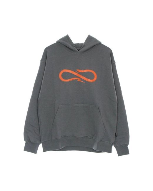 Propaganda Grau/ Leichter Kapuzenpullover in Gray für Herren