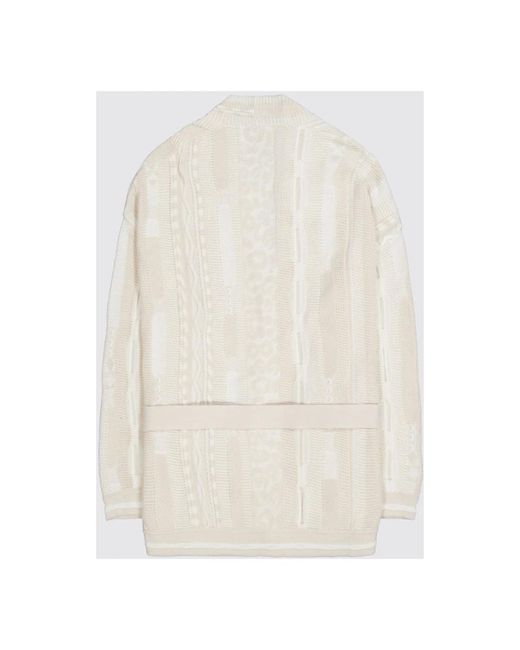 Knitwear > cardigans Laneus pour homme en coloris White