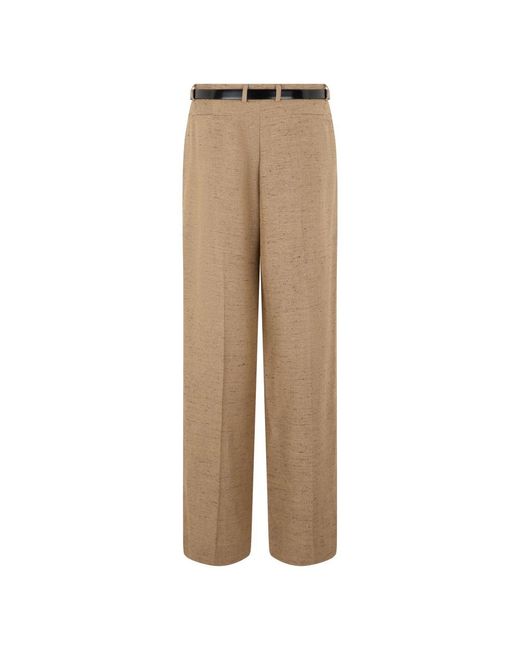 Dolce & Gabbana Natural Wide Trousers