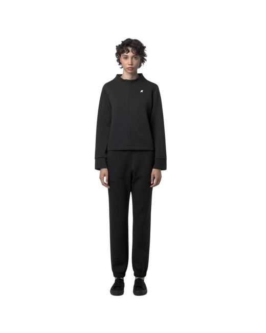 K-Way Black Sweatpants