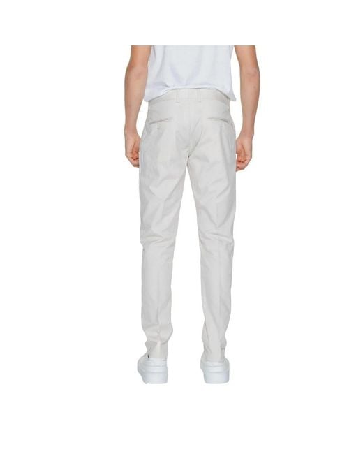 Antony Morato Gray Slim-Fit Trousers for men