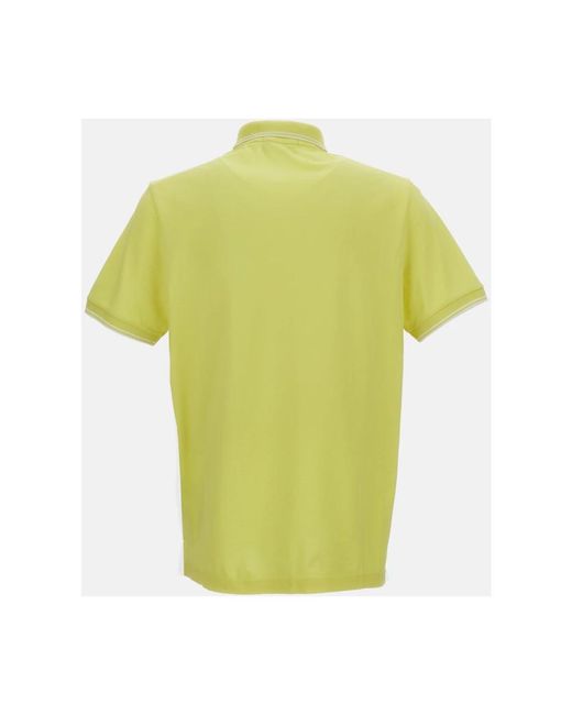 Stone Island Yellow Polo Shirts for men