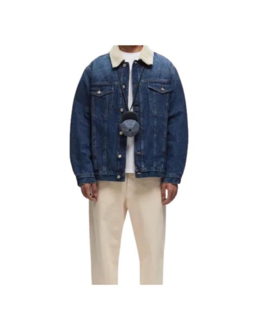 Isabel Marant Blue Jacket 'Japao' for men