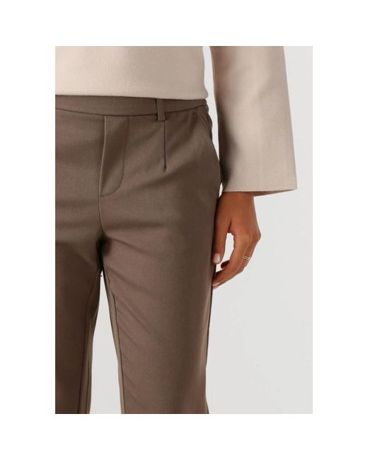 Object Slim-Fit Trousers in het Gray