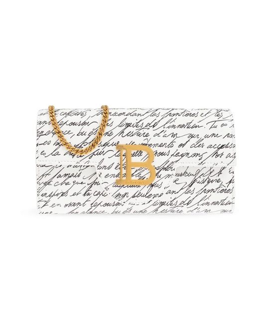 Wallets & Cardholders Balmain de color White