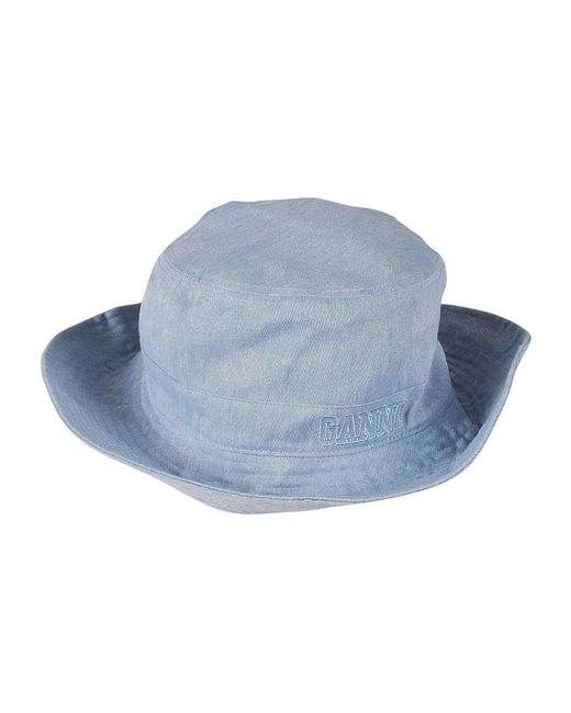 Ganni Blue Hats