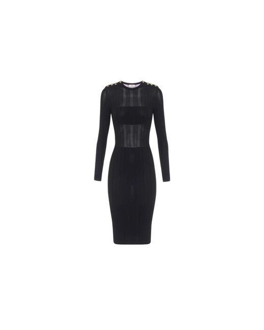 Knitted Dresses di Elisabetta Franchi in Black