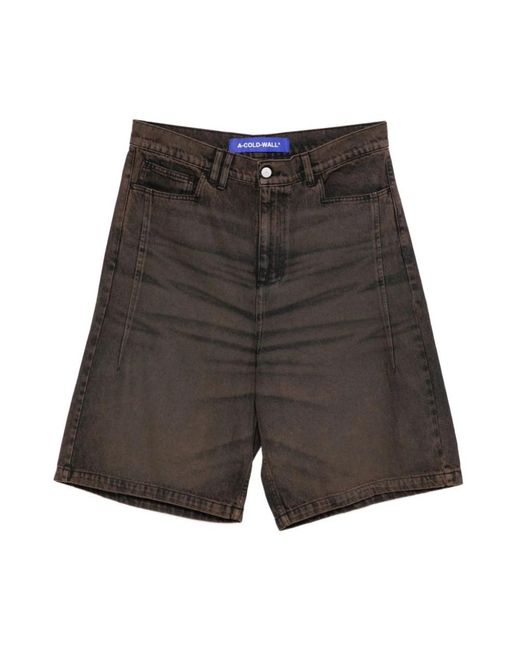 A_COLD_WALL* Denim Shorts in het Gray voor heren