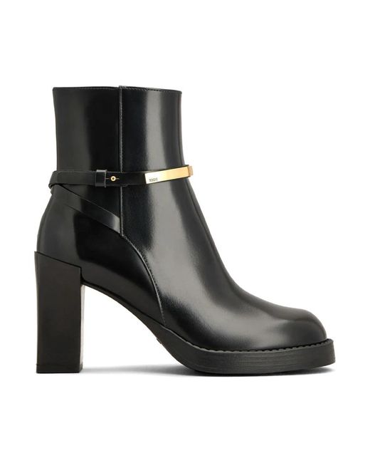 Tod's Black Heeled Boots