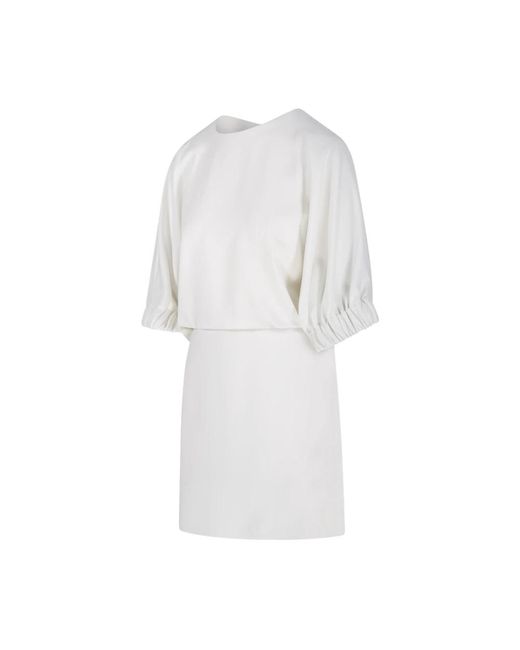 Max Mara White Short Dresses