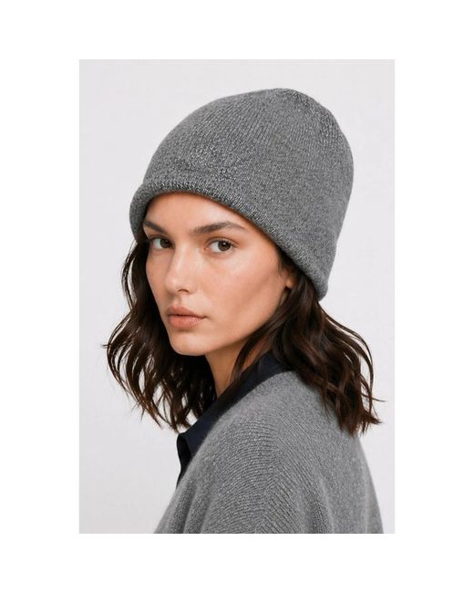 Kocca Gray Rippstrick-Beanie