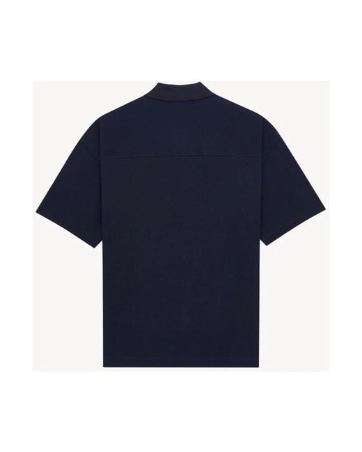 Saint Laurent Cassandra Polo in het Blue voor heren