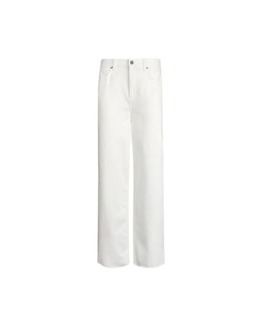 Liu Jo White Straight Fit Jeans