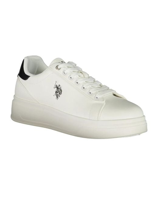 U.S. POLO ASSN. White Sneakers for men