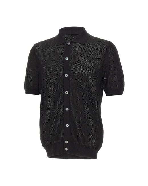 Gran Sasso Black Cardigans for men