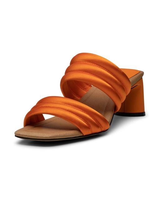 Shoe The Bear Orange High Heel Sandals