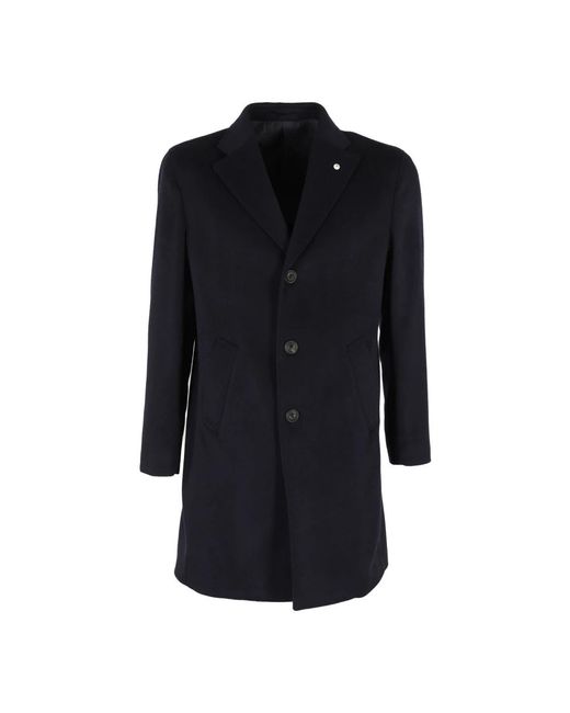 L.b.m. 1911 Blue Single-Breasted Coats for men