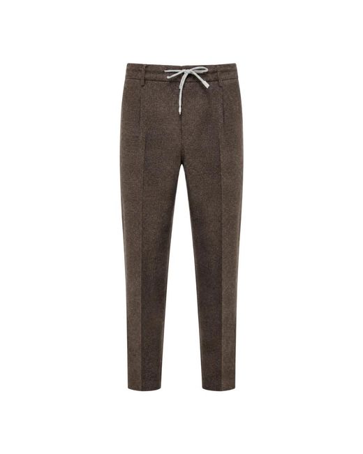 Eleventy Gray Suit Trousers for men