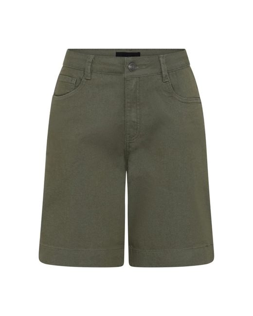 Cro Green Casual Shorts